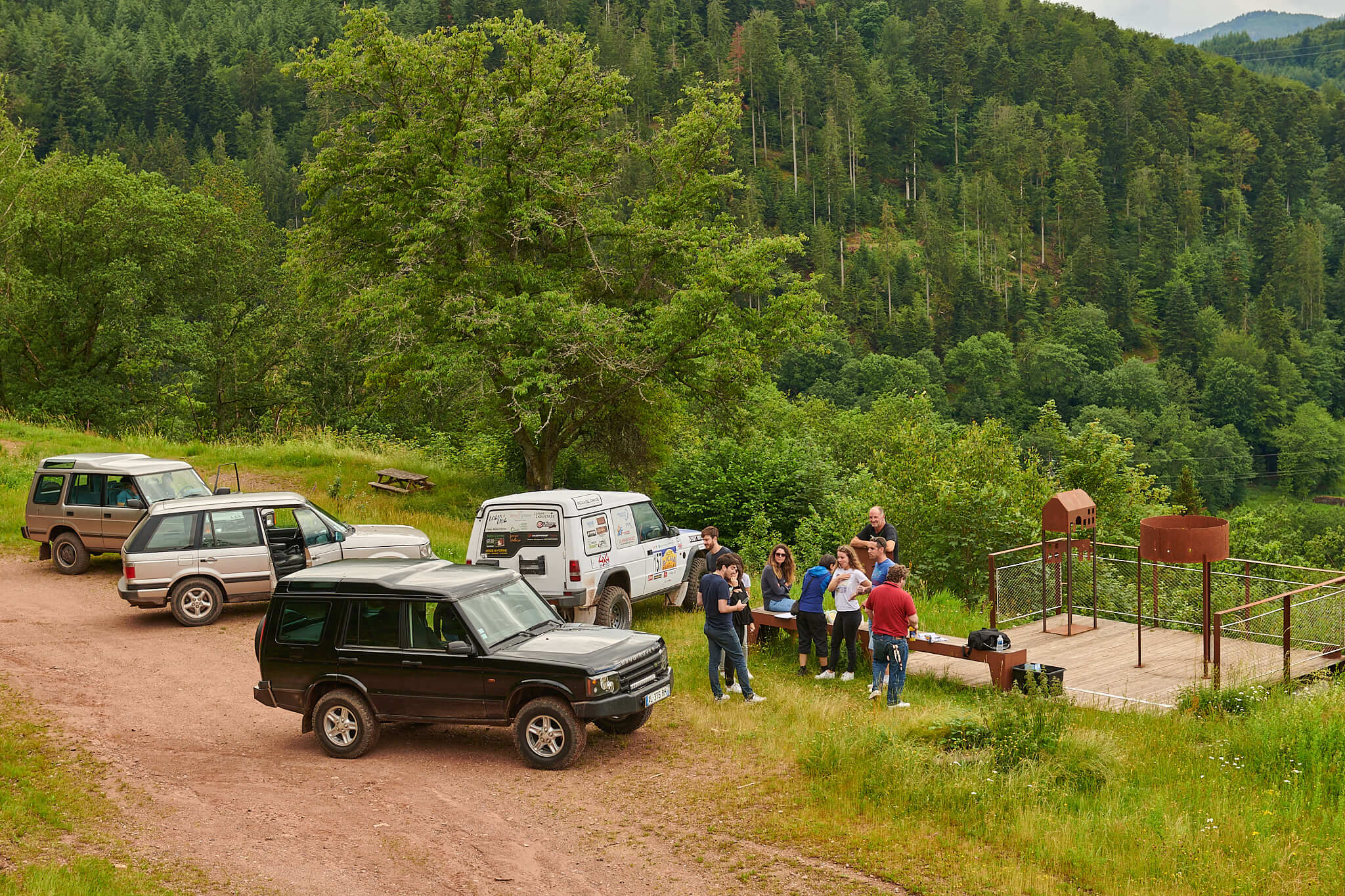 Activité de plein air dans les Vosges